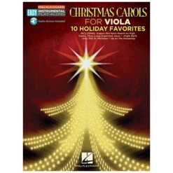 Christmas Carols For Viola — 10 Holiday Favorites (+OnlineAudio)