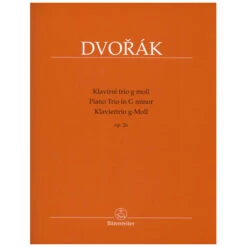 Dvořák, A.: Klaviertrio Op. 26 G-Moll