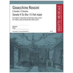 Rossini, G. A.: Sonata Nr. 5 Es-Dur – Stimmen