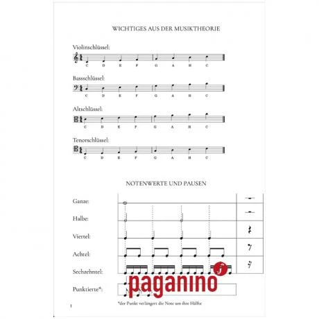 Hausaufgabenheft Musik - Smaragd - Image 2