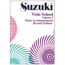 Suzuki Viola School Vol. 5 – Klavierbegleitung
