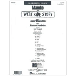 Bernstein, L.: Mambo Aus »West Side Story« – Partitur