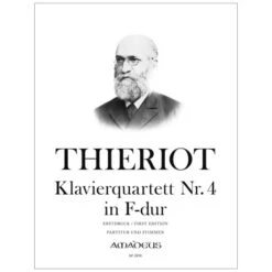 Thieriot, F.: Quartett Nr. 4 In F-dur