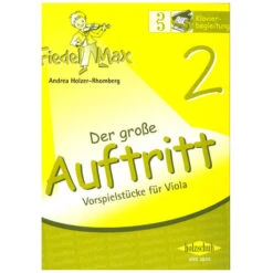 Holzer-Rhomberg, A.: Fiedel-Max. Der Große Auftritt 2 Für Viola – Klavierbegleitung
