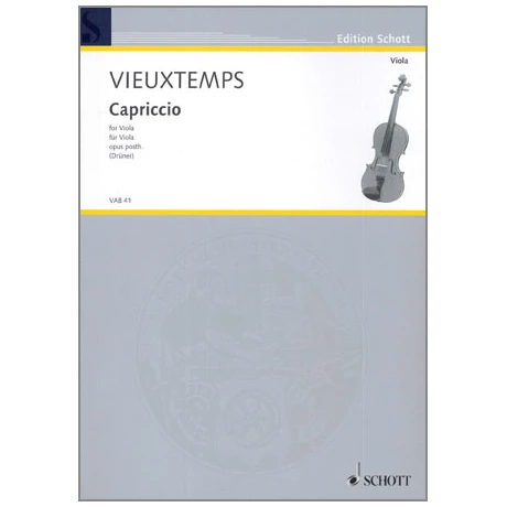 Vieuxtemps, H.: Cappricio Op. Posth.