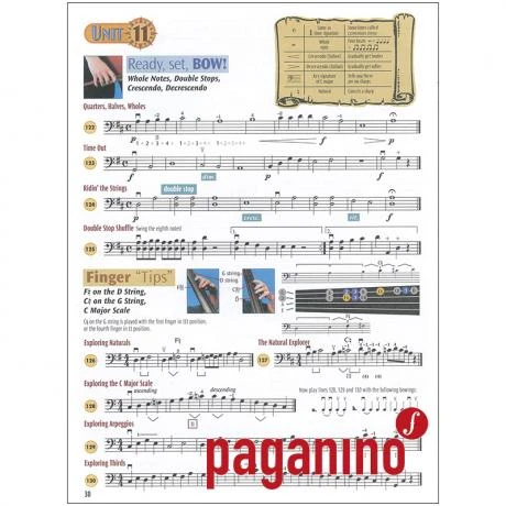 Dabczynski, A. H.: String Explorer, Book 1 - Bass (+CD) - Image 5