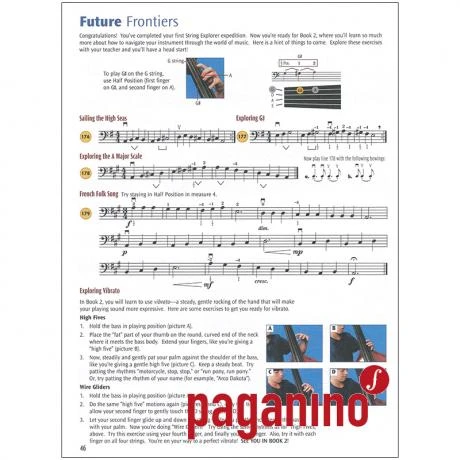 Dabczynski, A. H.: String Explorer, Book 1 - Bass (+CD) - Image 7