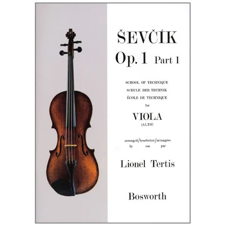 Sevcik, O.: Schule Der Technik Für Viola Op. 1 Heft 1