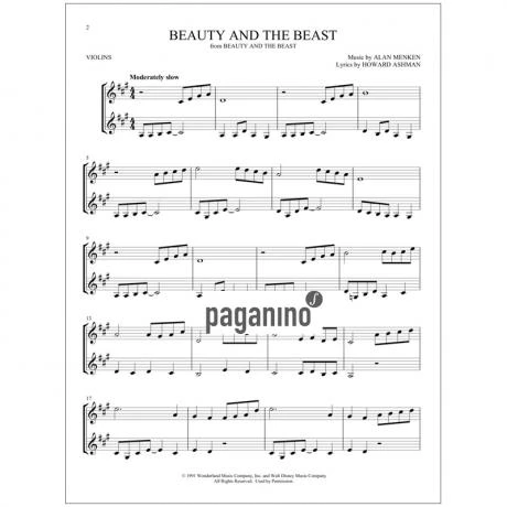 Disney Songs For Two Violins - Image 2