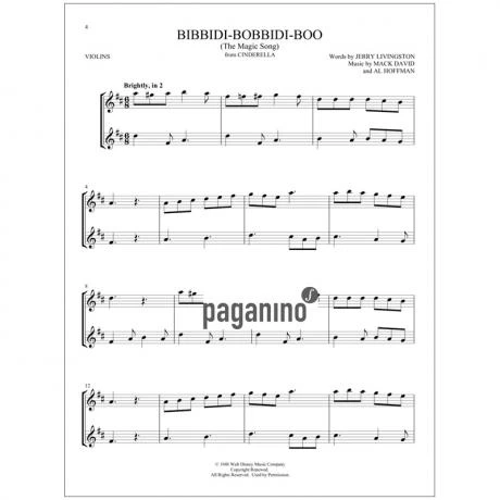 Disney Songs For Two Violins - Image 3