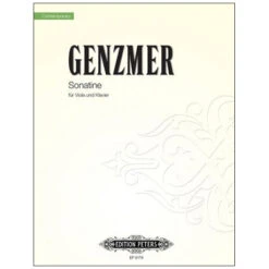 Genzmer, H.: Violasonatine