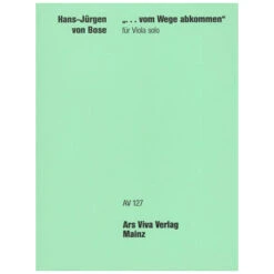 Bose, H. J. V.: »...vom Wege Abgekommen«