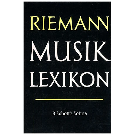 Riemann Musiklexikon Band 2/1