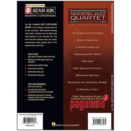 Modern Jazz Quartet Favorites (+CD) - Image 2