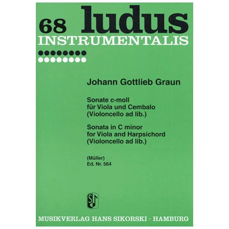 Graun, J. G.: Violasonate C-Moll