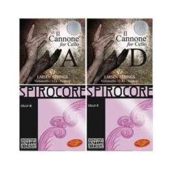 IL CANNONE DIRECT & FOCUSED + SPIROCORE Cello String MIX SET