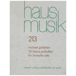 Goldstein, M.: 20 Kleine Präludien