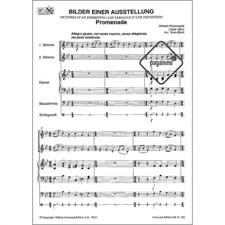 Mussorgski, M. P.: Ausgewählte Stücke Aus »Bilder Einer Ausstellung« - Image 3