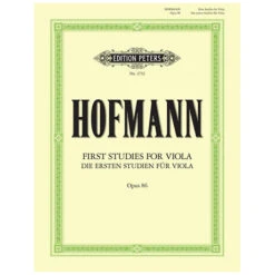 Hofmann, R.: Die Ersten Etüden Op. 86