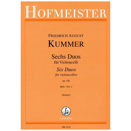 Kummer, F. A.: 6 Duos Op. 126 Band 2 (Nr. 4-6)