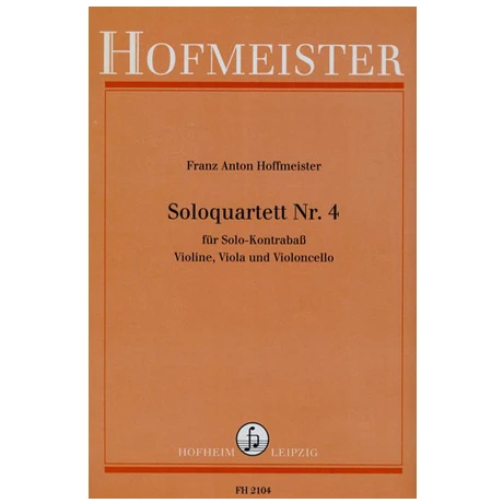 Hoffmeister, F. A.: Solo-Quartette Nr. 4