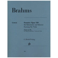 Brahms, J.: Violasonaten Op. 120/1-2 F-Moll Und Es-Dur