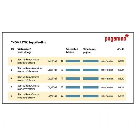 SUPERFLEXIBLE Violin String G By Thomastik-Infeld - Image 2