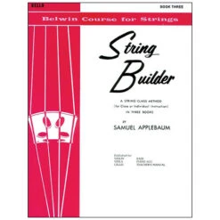 Applebaum, S.: String Builder Book Three – Cello