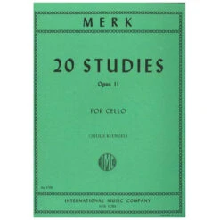 Merk, J.: 20 Etüden Op. 11
