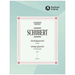 Schubert, F.: Streichquartett D 87 Op. Posth. 125/1 Es-Dur