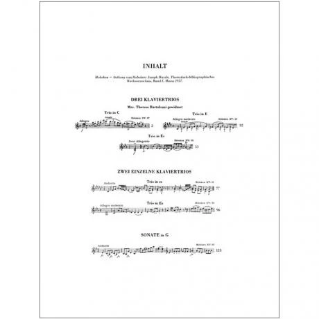 Haydn, J.: Klaviertrios Band 5 Hob XV:27-32 - Image 2
