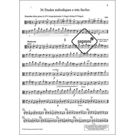 Dancla, J. B. Ch.: 36 Etudes Mélodiques Et Faciles - Image 3
