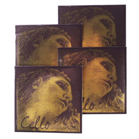 EVAH PIRAZZI GOLD Cello String SET By Pirastro