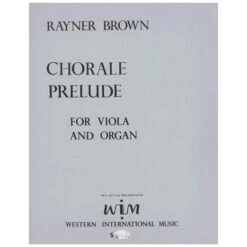 Brown, R.: Chorale Prelude
