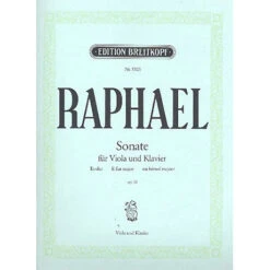 Raphael, G.: Violasonate Op. 13 Es-Dur