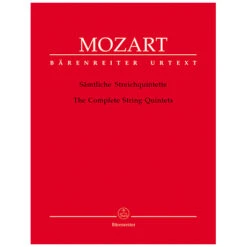 Mozart, W. A.: Sämtliche Streichquintette – Stimmen