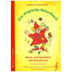 Apostolidis: Das Magische Notenbuch (im Violinschlüssel)