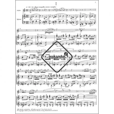 Koerppen, A.: Violinsonate In 2 Sätzen - Image 3